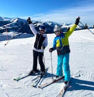 Lezioni di sci per bambini a partire da 4 anni per principianti con Alpinskischule Edelweiss Kirchberg.