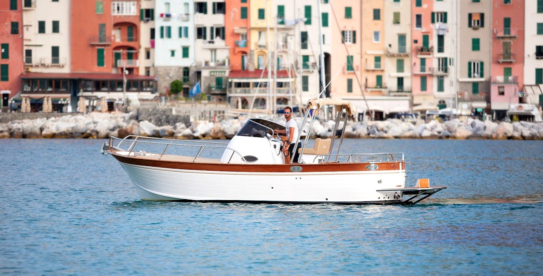 Prive boottocht naar Cinque Terre en Golf van de Dichters.