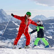 Clases de esquí para niños a partir de 5 años con experiencia con SkiLL® Skischule Saalbach-Hinterglemm.