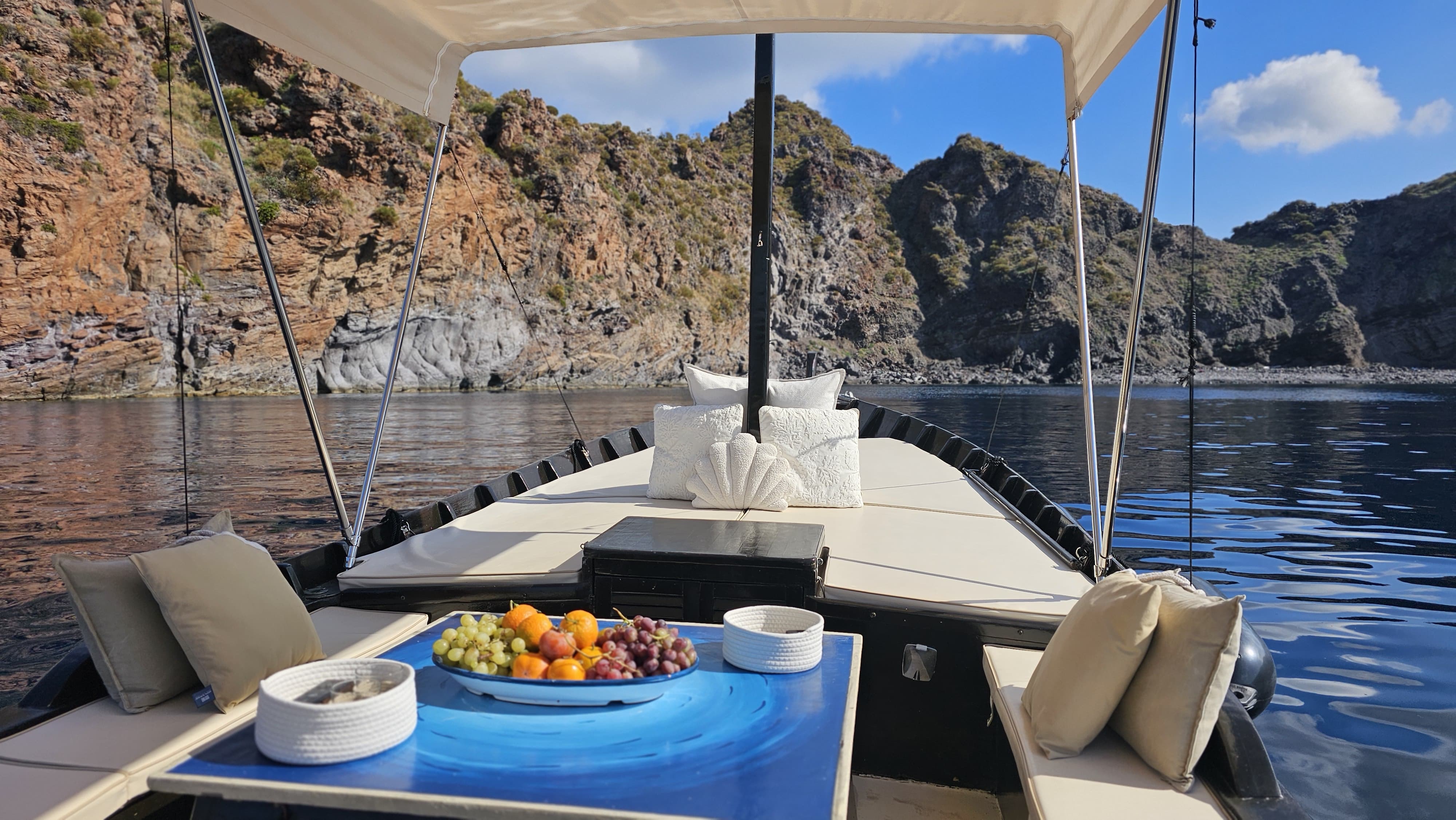 Private Bootstour nach Lipari, Vulcano & Salina.
