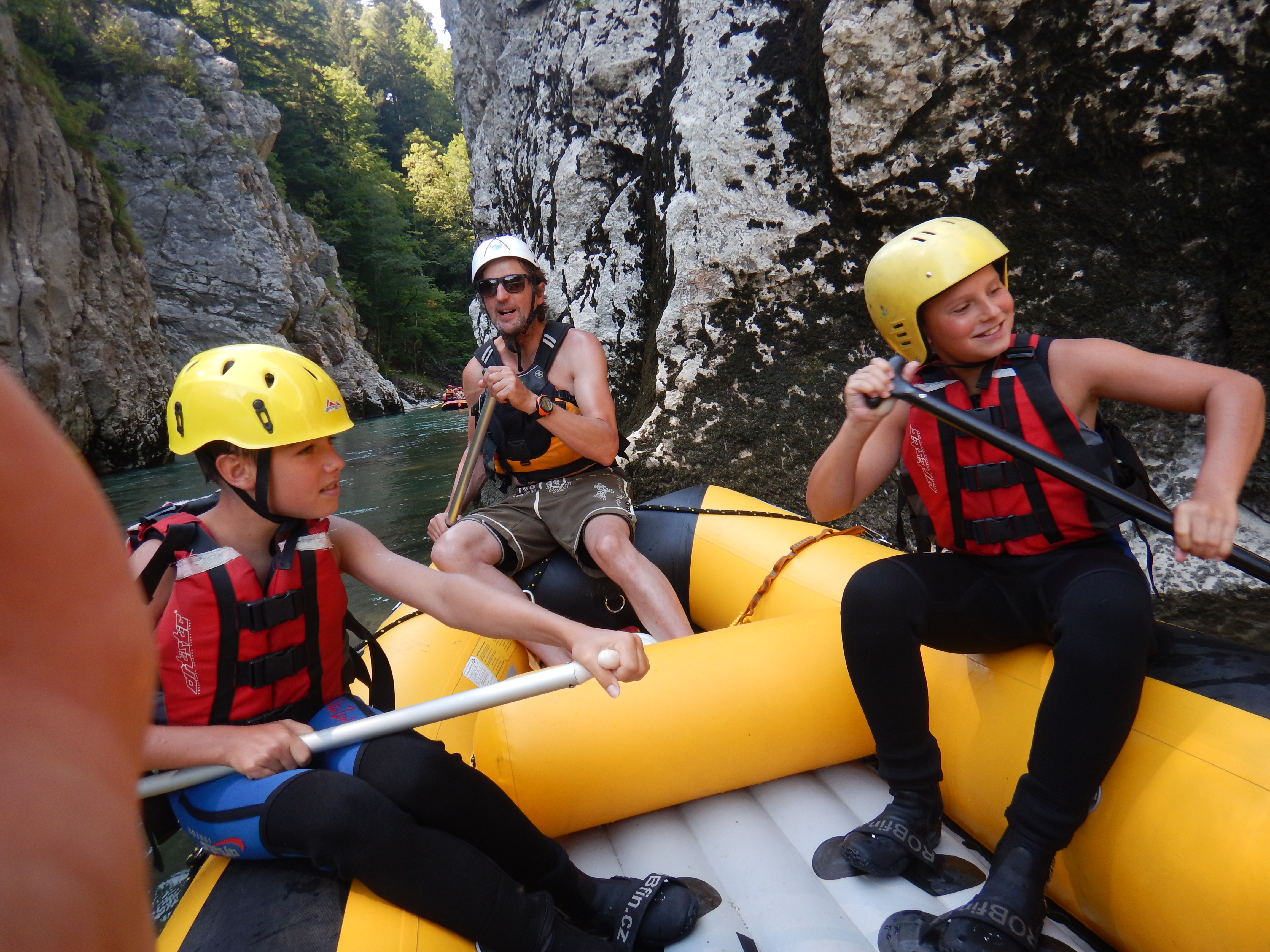 Rafting facile a Erpfendorf - Kitzbüheler Ache con Outdoor Guides.Tirol.