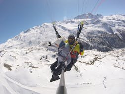 Vol en parapente panoramique à Zermatt - Cervin.