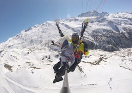 Panorama Tandem Paragliding in Zermatt - Matterhorn.