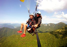 Photo of tandem paragliding activity over Lake Garde with Air Emotions