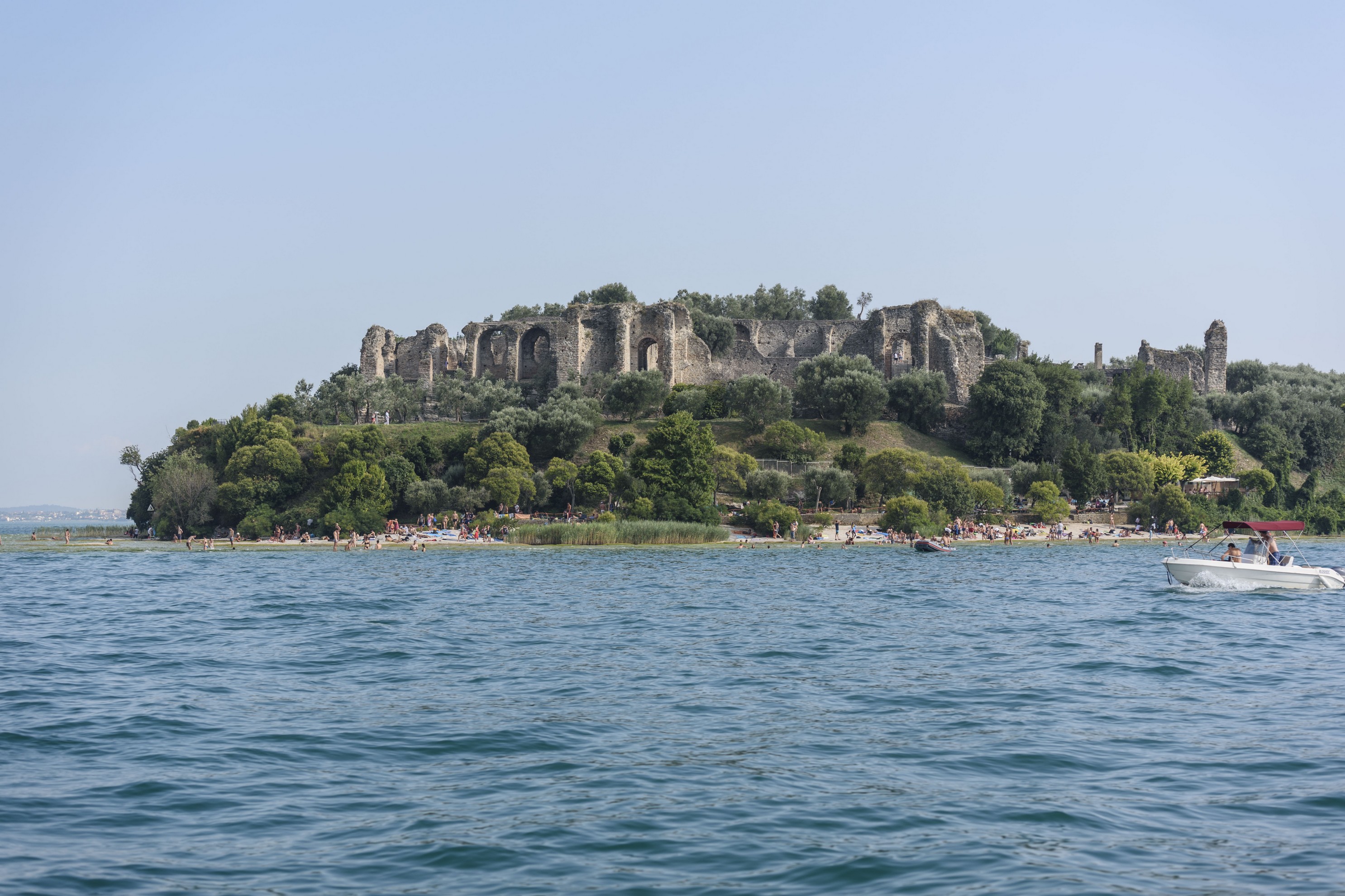 Boottocht van Peschiera del Garda naar Sirmione.