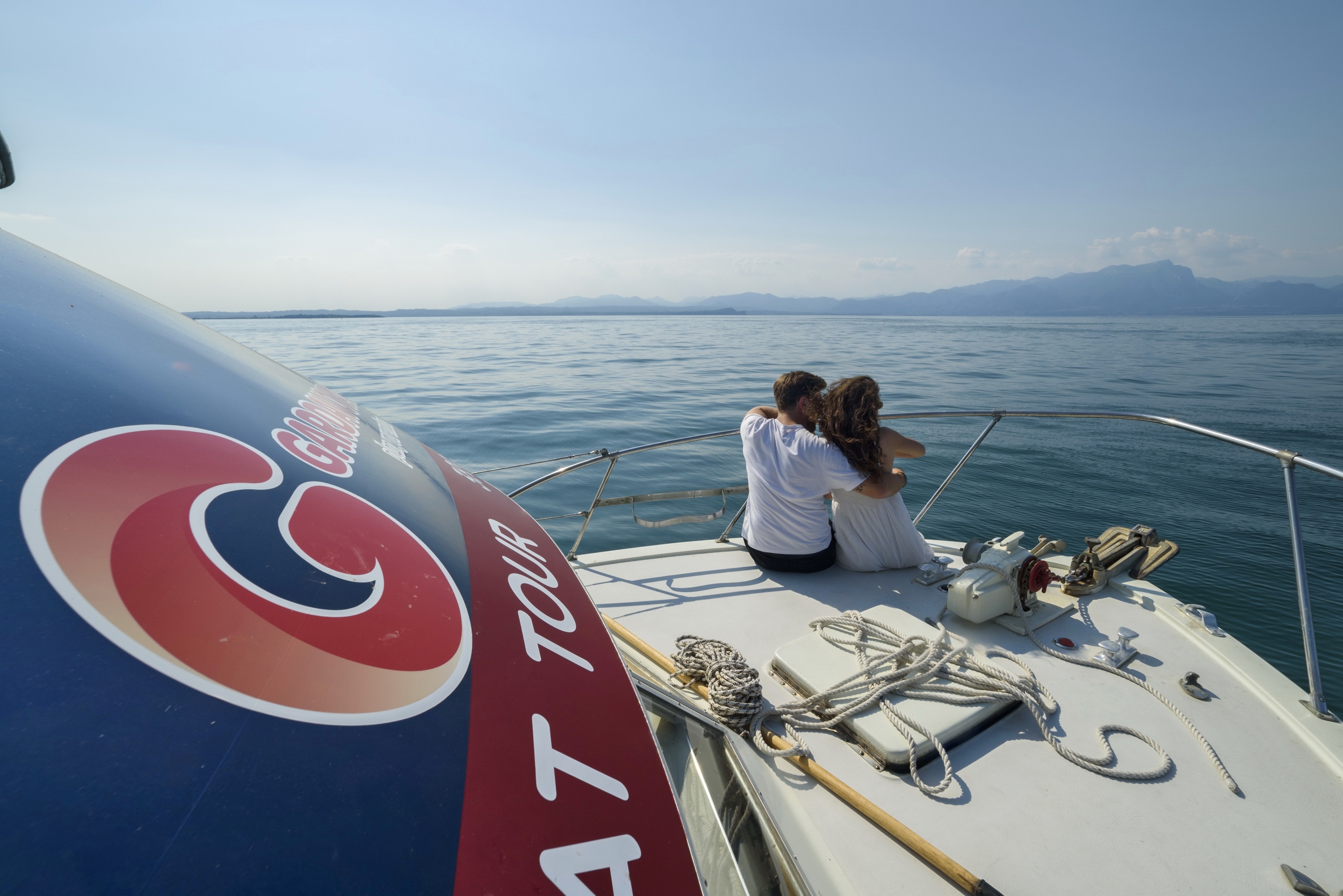 Boat Trip from Peschiera del Garda to Sirmione with Lunch & Swimming - Full Day.