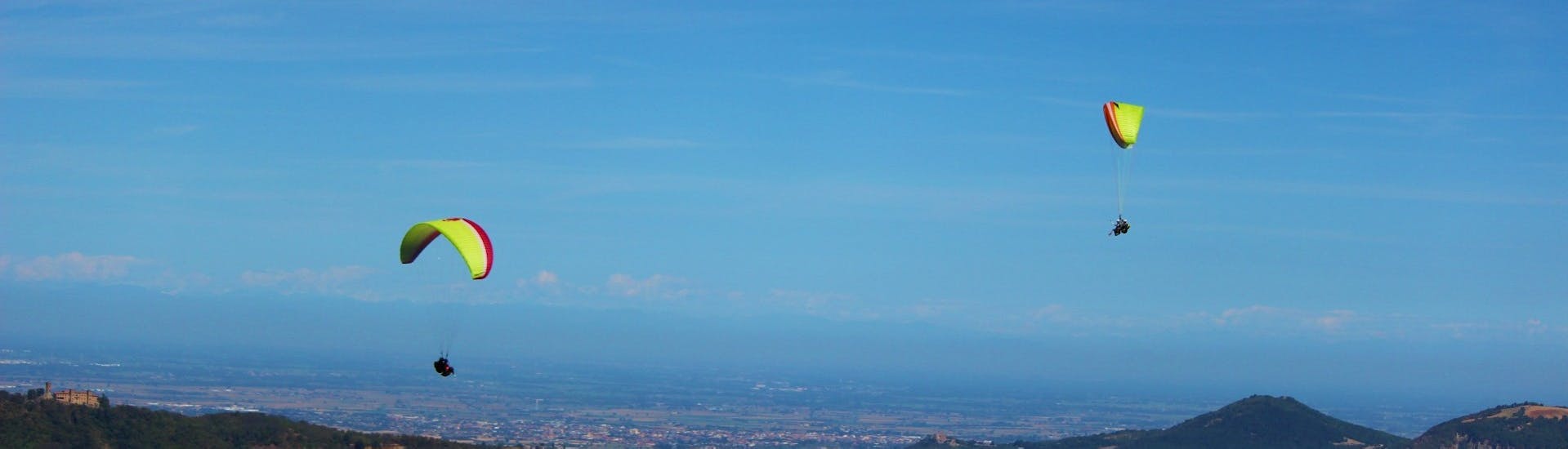 Panorama Tandem Paragliding in Cuorgnè (vanaf 10 j.).