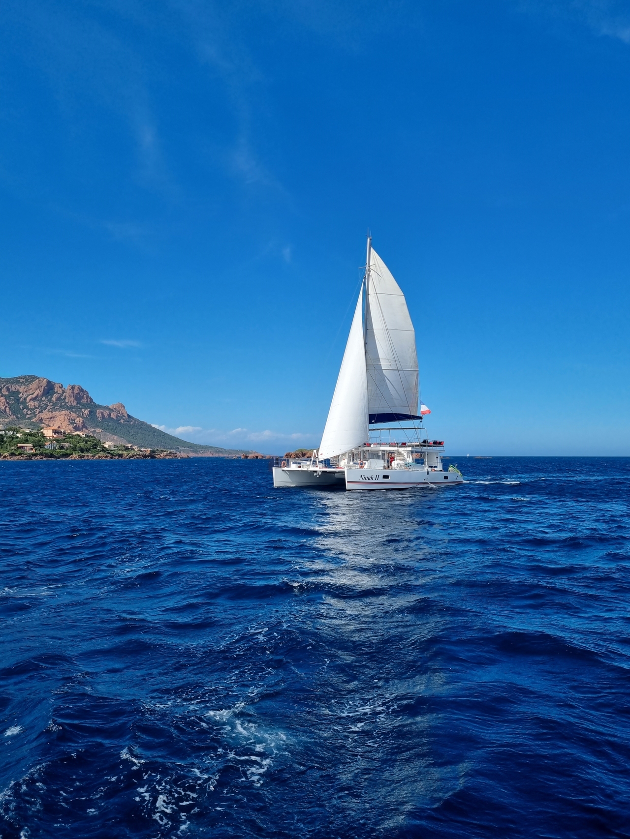 Catamaran Trip to Cova Tallada from Denia from Boramar Denia.