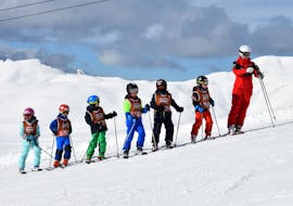 Kids Ski Lessons (from 3 y.) for Beginners with Swiss Ski School Klosters