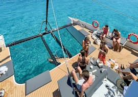 Friends are doing a Catamaran Trip around Cap Corse with Meal with Bella Vita Catamaran.