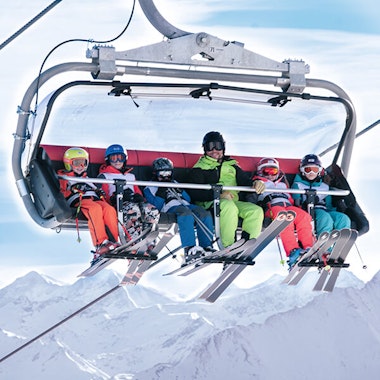 Kids Ski Lessons (5-14 y.) for Intermediate Skiers