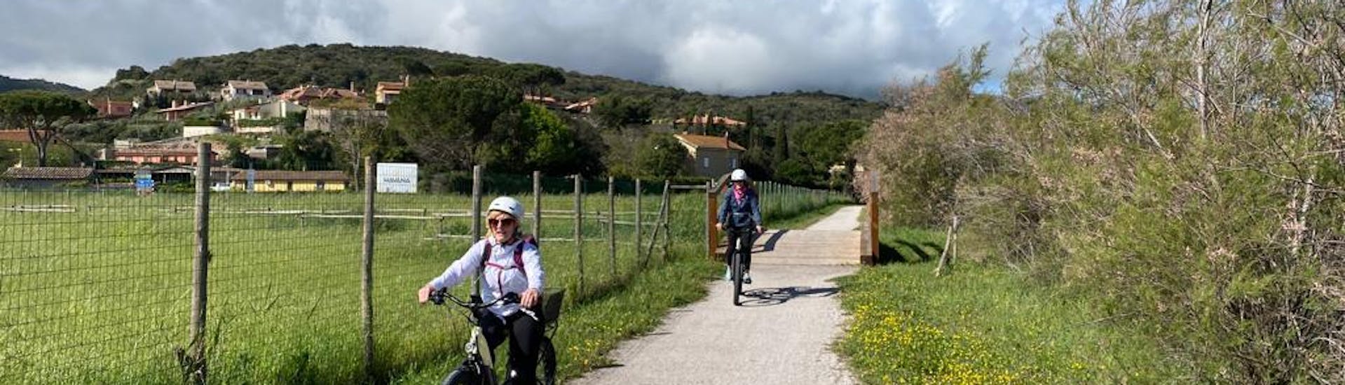 Balade en vélo électrique dans la Maremme toscane.
