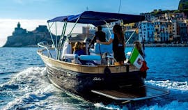 Gita in barca a Porto Venere e alle 3 Isole con Blu Levante Cinque Terre Experience.