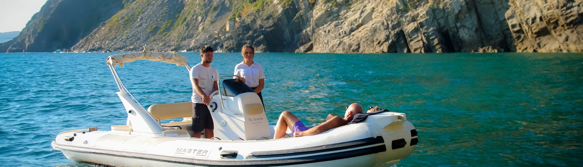 RIB Boat Rental from La Spezia (up to 6 people).