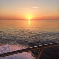 Vue du bateau lors de la Balade en bateau au coucher du soleil aux calanques de Piana avec Albellu Croisières Sagone.
