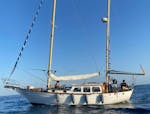 The Ocean Cruiser sailboat on the Costa del Sol during a private sailing boat trip with Ocean Cruise Malaga.