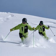Private Ski Guide in Kitzbühel Alps from Ski School Snow Experts Pass Thurn.