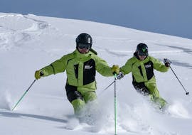 Privater Ski Guide in Kitzbühler Alpen mit Skischule Snow Experts Pass Thurn.