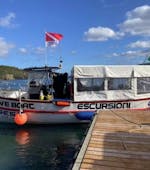 Gita privata in barca lungo la costa meridionale dell'Elba con Baiarda Dive Boat Excursions Elba.