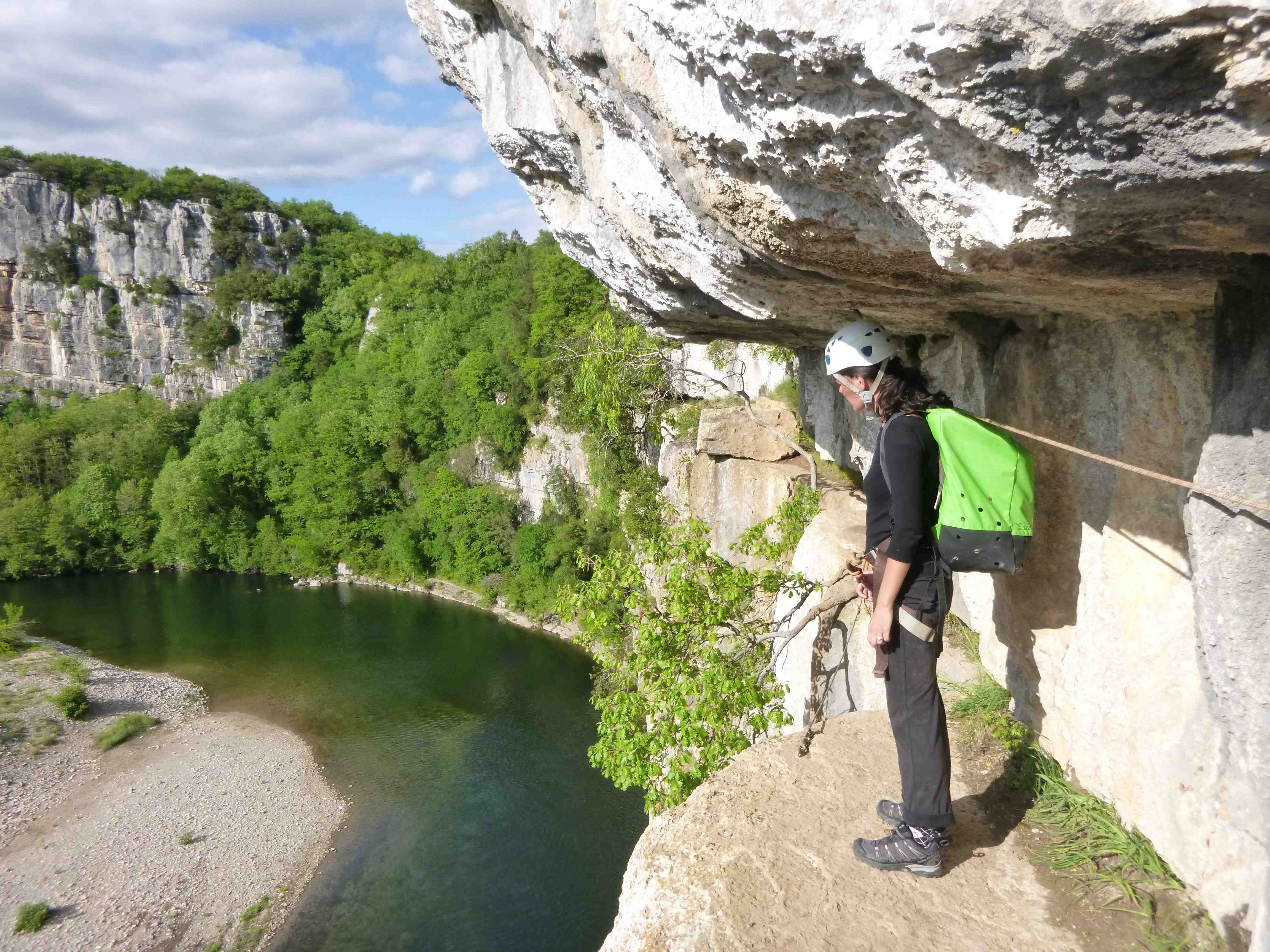 Via Corda in South Ardèche from Ceven'Aventure Ardèche .