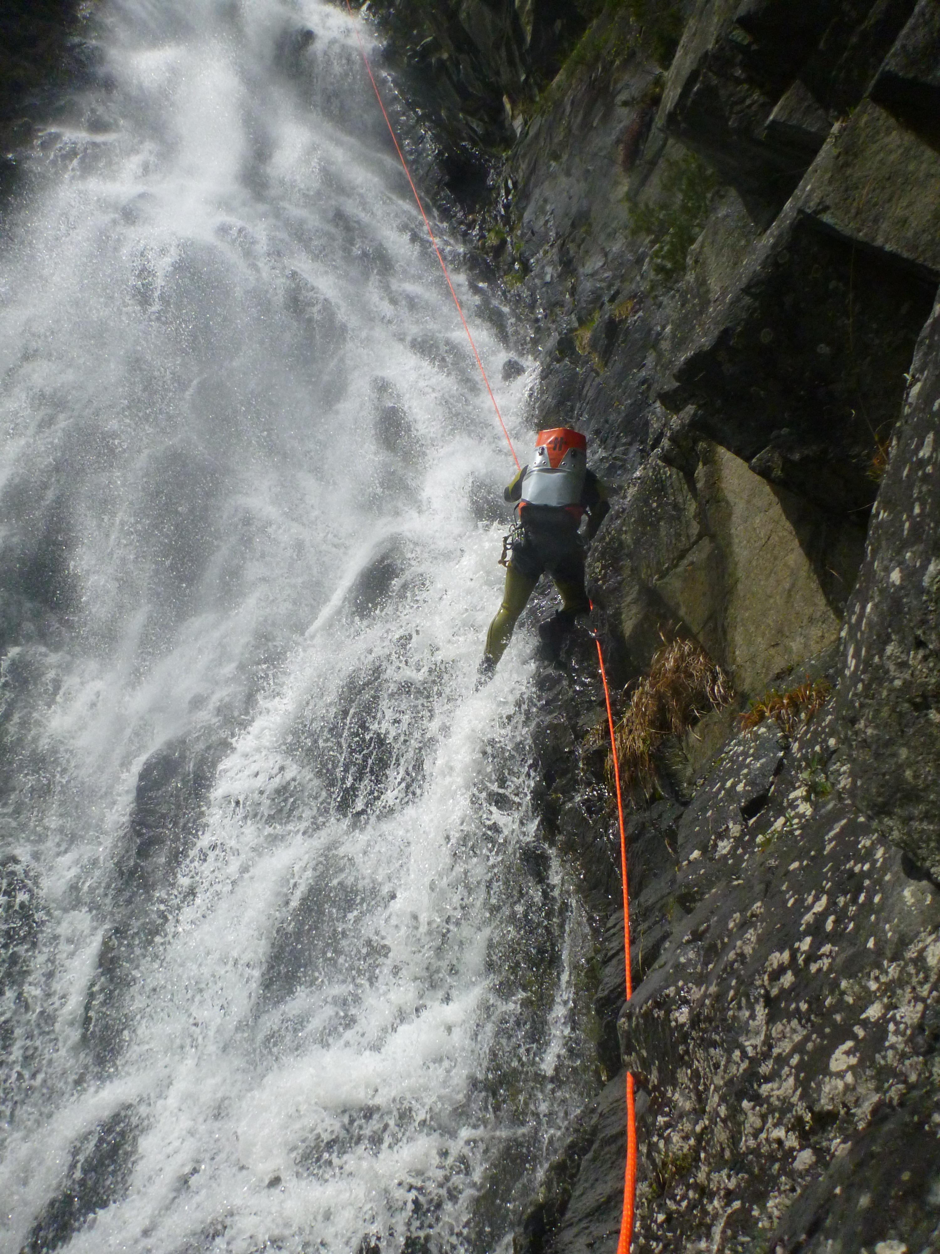 Canyoning for Pros in Strindenbach from André Wimmer.