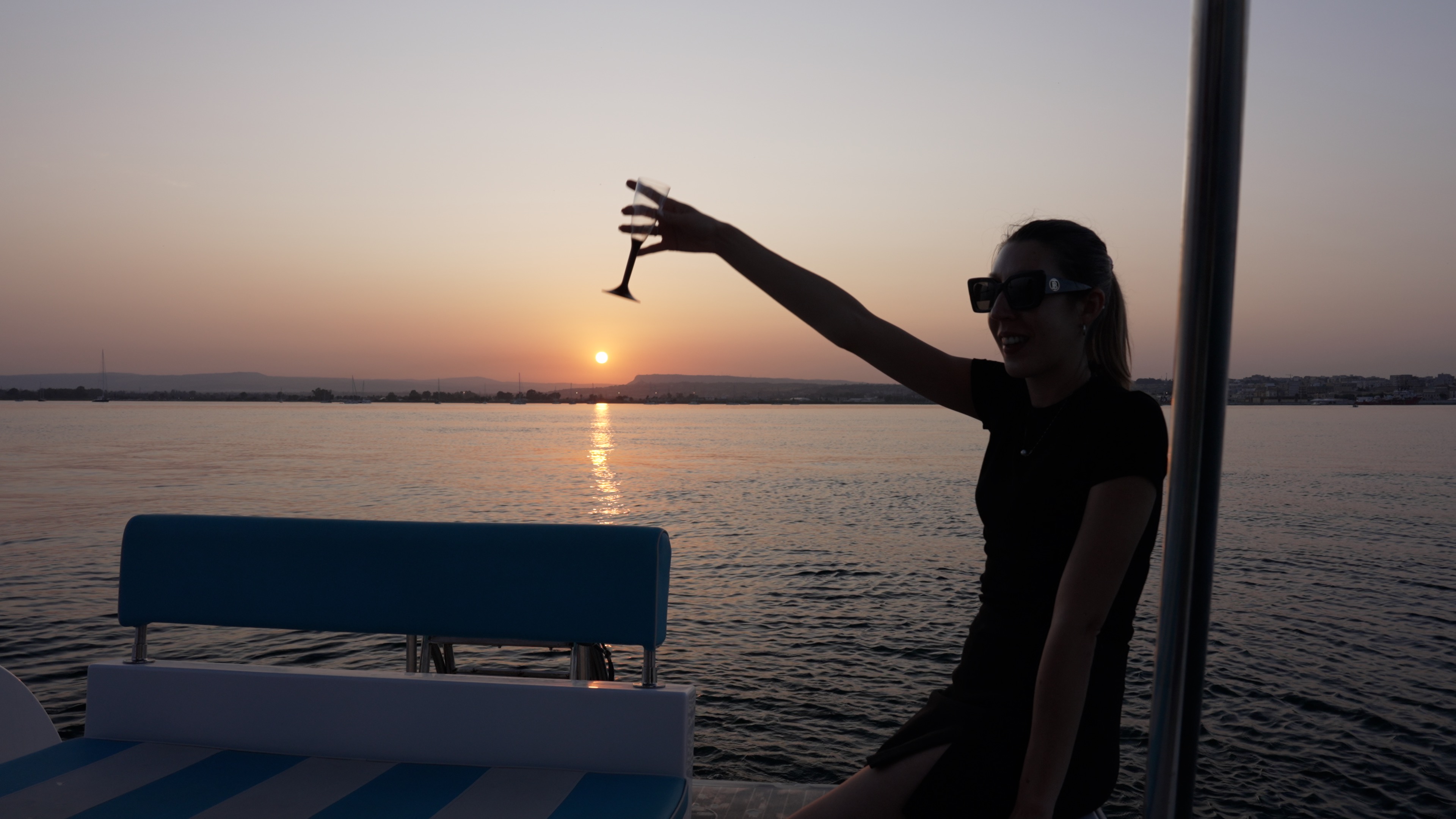 Sunset Boat Trip to the Sea Caves of Syracuse with Apéritif from Ortigia Island Excursion.