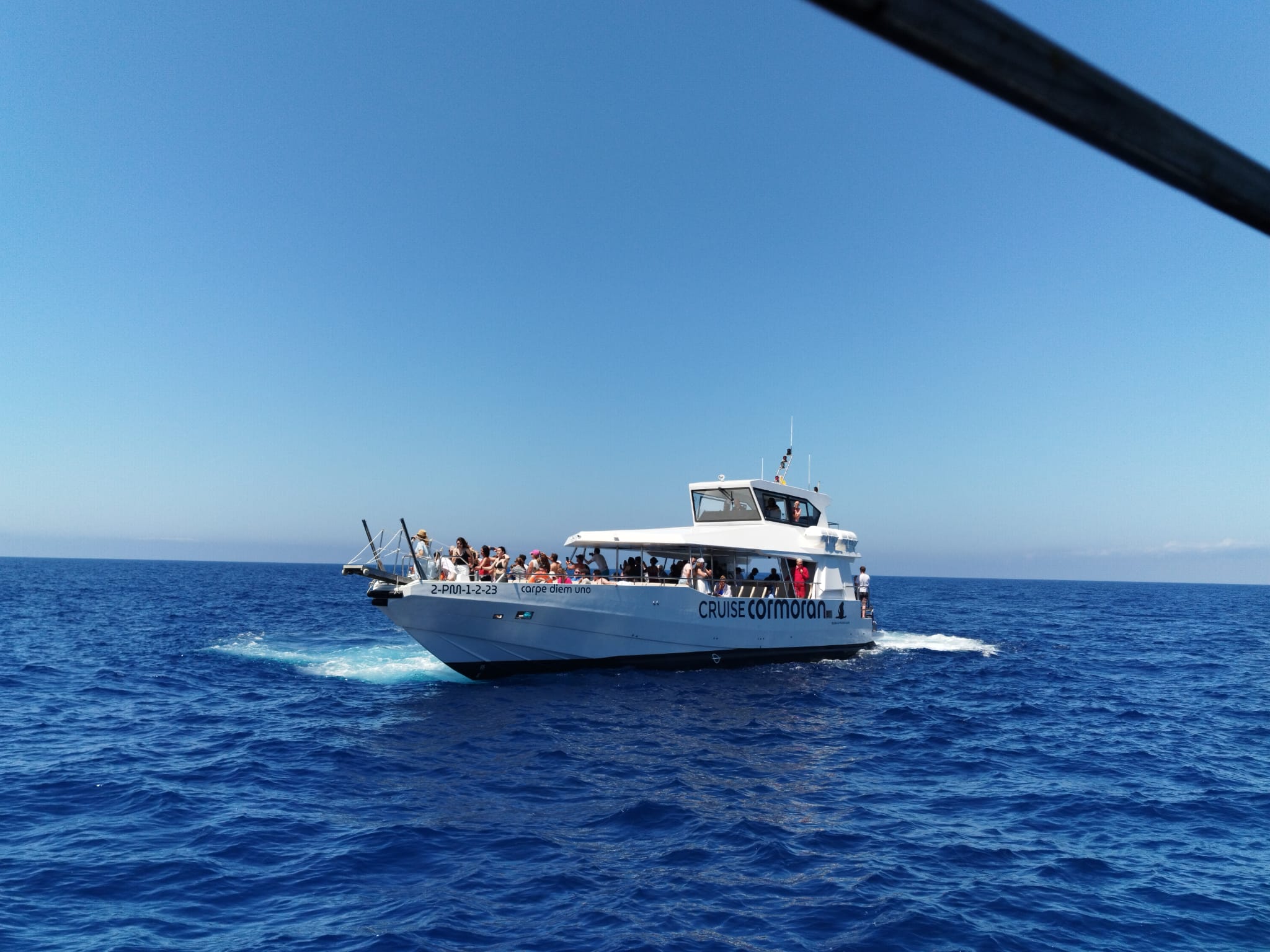 Boat Trip to Port d'Andratx with Swimming from Cruise Cormoran Mallorca.