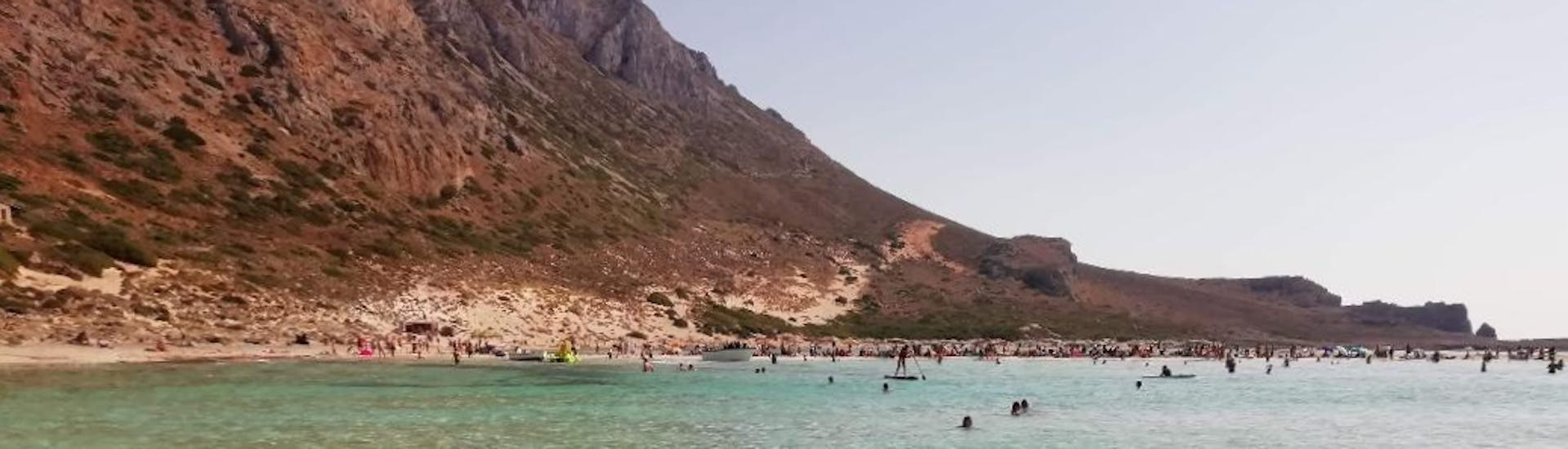 Das klare Meer, dass Ihr während der Private Bootstour zur Insel Thodorou ab Kissamos mit Chania Balos Cruises sehen könnt.