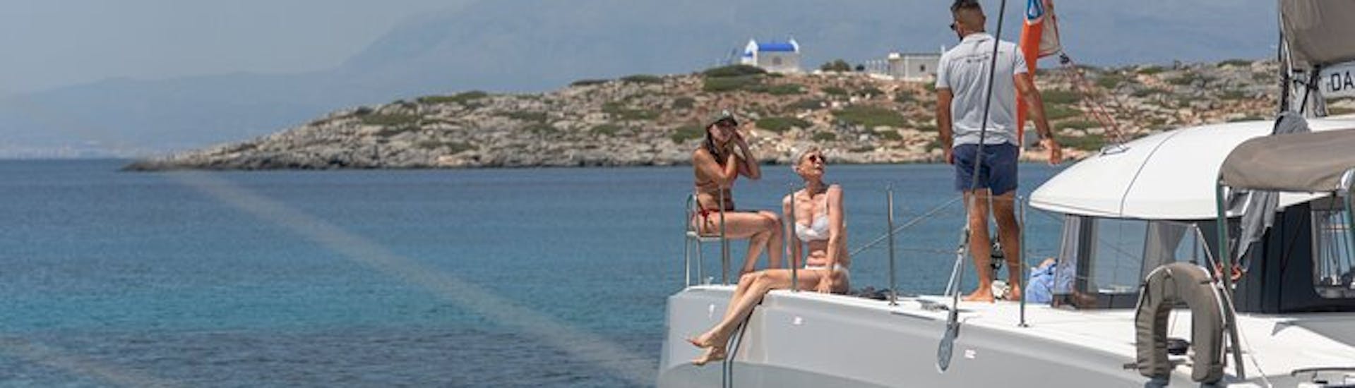 Balade en catamaran d'Héraklion à l'île de Dia - Journée.