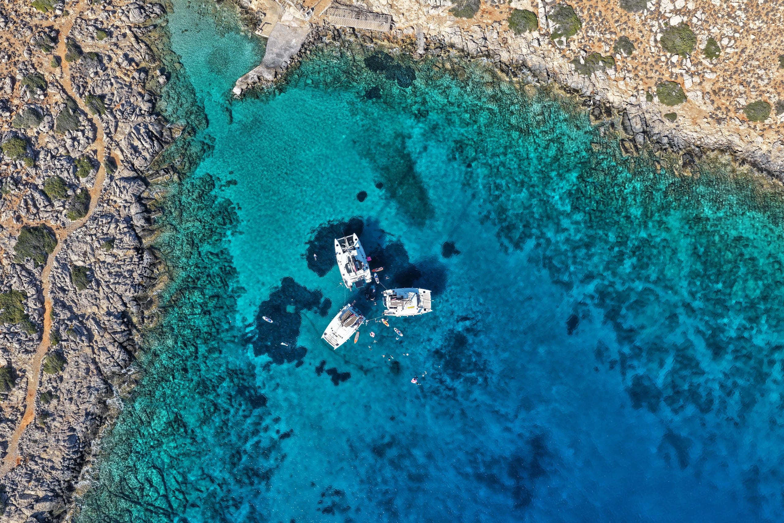 Gita in catamarano - giornata intera all'isola di Dia da Heraklion.