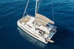 Paseo en catamarán a la bahía de Agrilia y la isla de Dia desde Hersonissos con DanEri Yachts Crete.