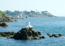 View during the Day Trip to the Île d'Arz in the Gulf of Morbihan with Izenah Croisières Baden.