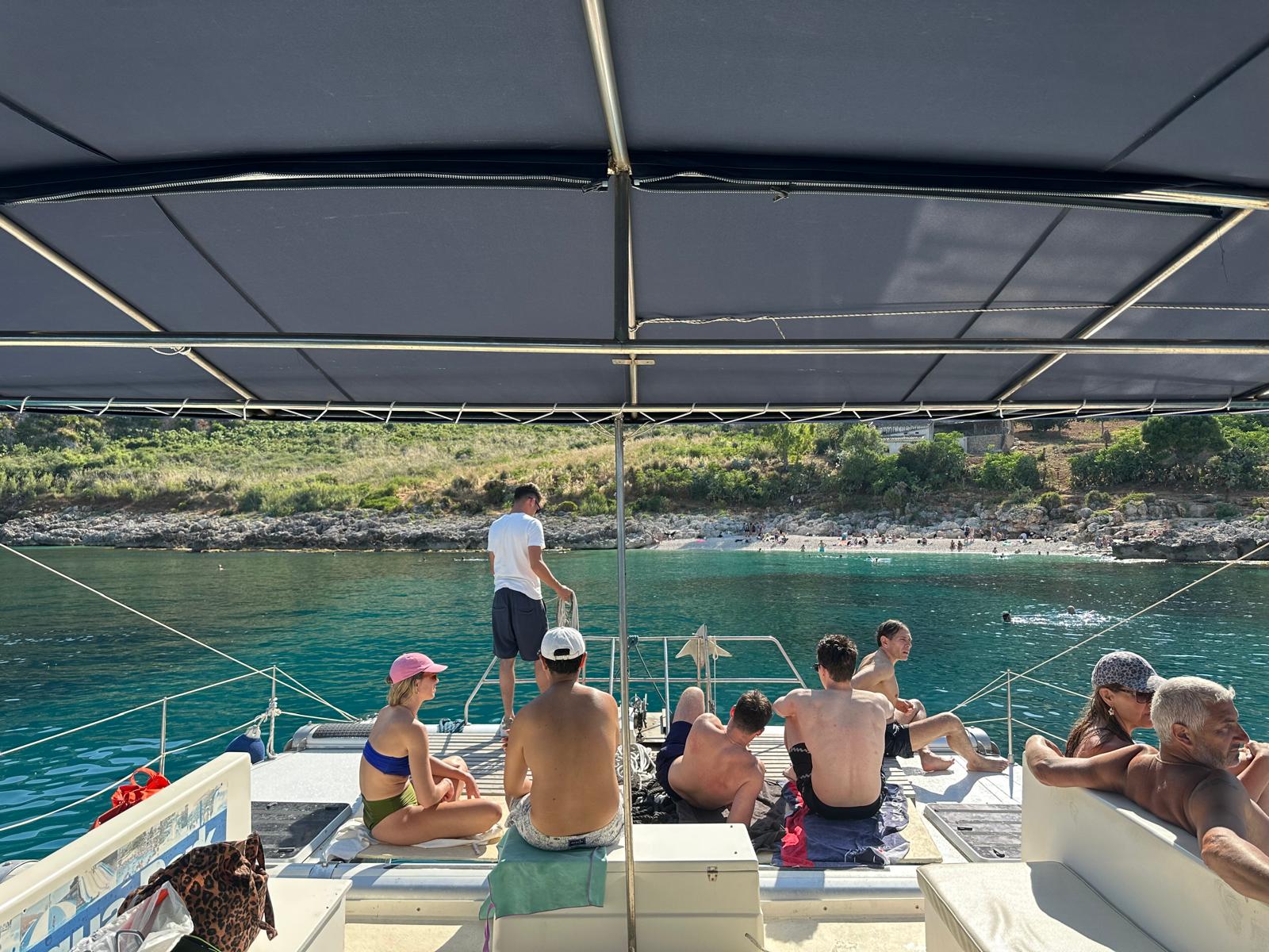 Paseo en catamarán privado desde Castellammare a la Riserva dello Zingaro con Penelope Tour Castellammare.