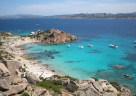 A beach that you will see during the RIB Boat Trip to the Gulf of Olbia and the Molara Pools with Blue Deep Tours Golfo Aranci.