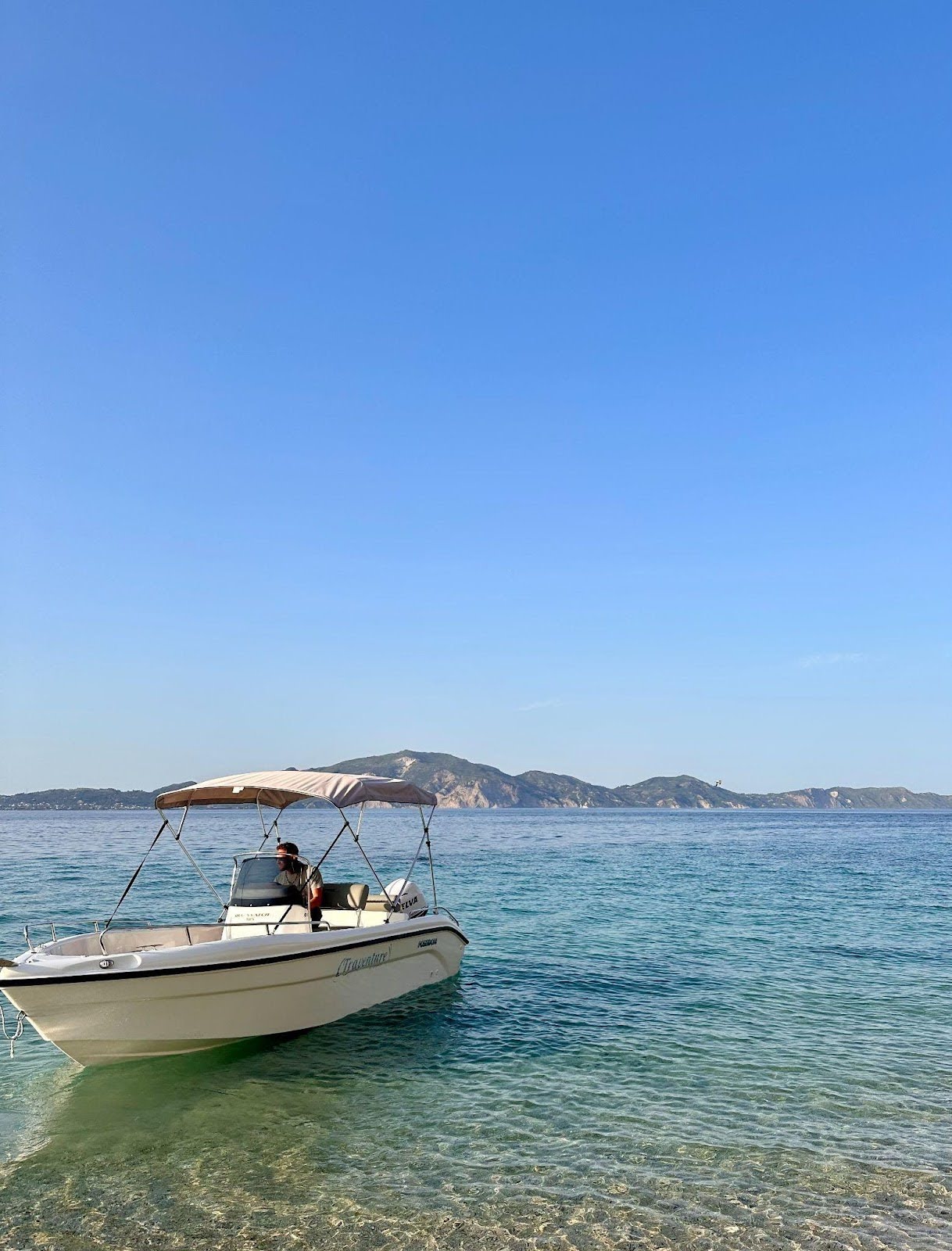 Boat Rental in Agios Sostis (up to 7 people) - Pro (30-60 HP) from Traventure Zakynthos.