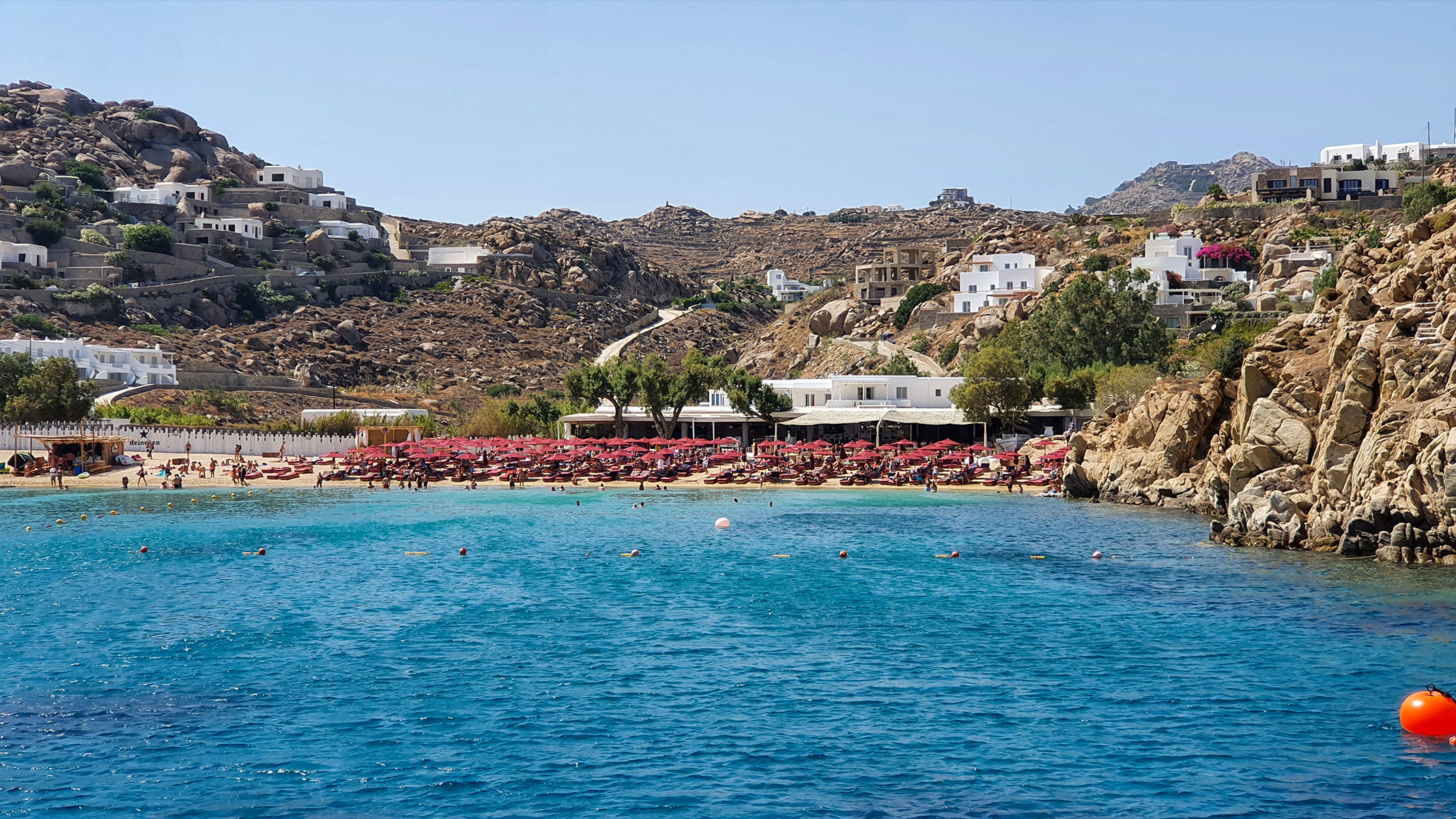 Private Sailing Boat Trip to the Southern Beaches of Mykonos Set Sail