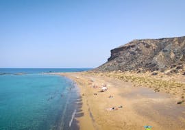 A beach that can be seen during the Boat Trip to Koufonisi from Makris Gialos with Cretan Daily Cruises.