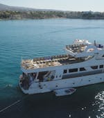 Die Sea Star auf ihrer All-inclusive-Tour von Latchi zur Blauen Lagune & Paphos mit Paphos Sea Cruises.