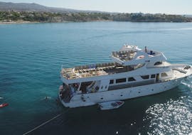 Le Sea Star lors de sa croisière tout compris de Latchi au lagon bleu &Paphos avec Paphos Sea Cruises.