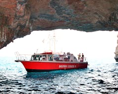 Boottocht van Rethymno naar Panormo met Dolphin Cruises Crete DOLPHIN EXPRESS IV.