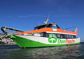 Unser Boot während einer Bootstour nach Cadaqués und dem Naturpark Cap de Creus mit Don Pancho.