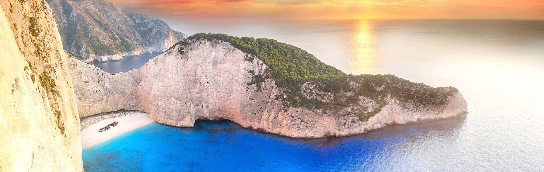 Picture of Navagio Beach and the Shipwreck , visited with Best of Zante Boats.