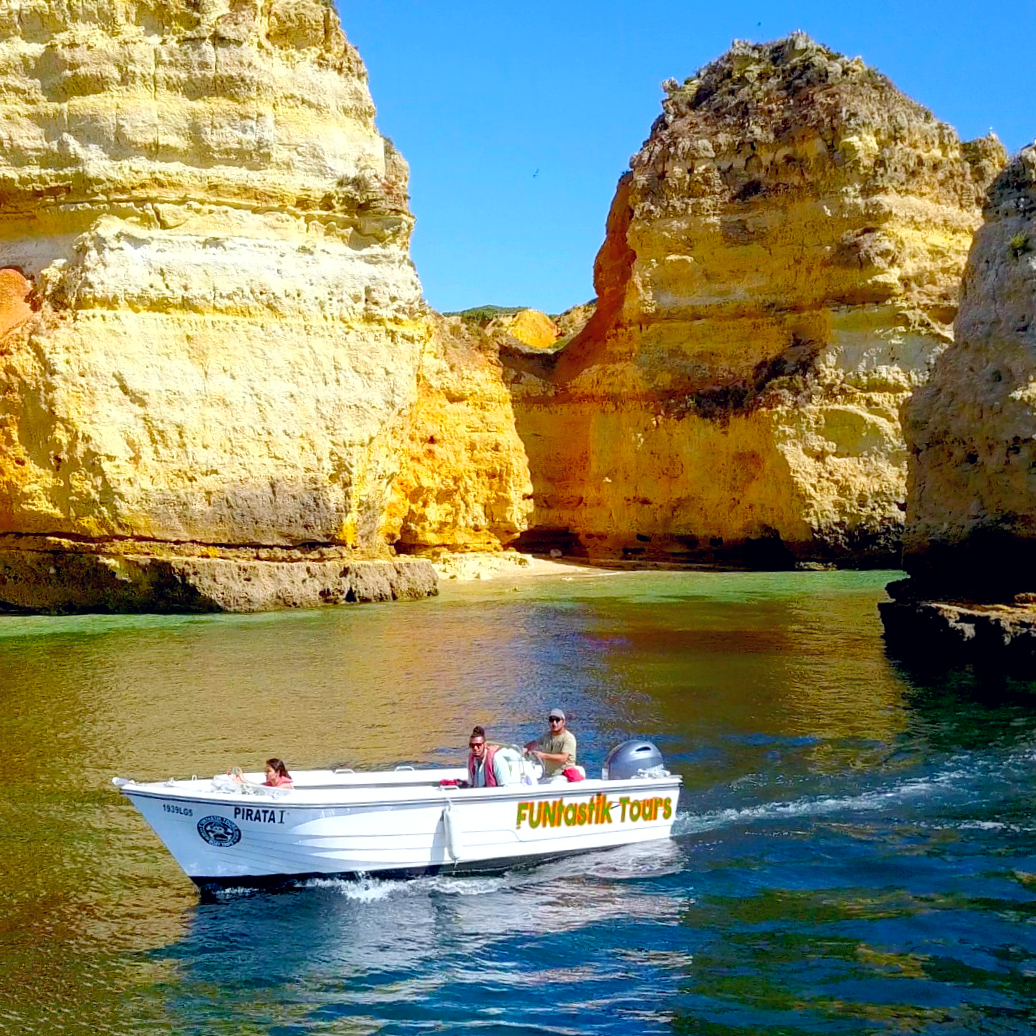 Boat Trip to Ponta da Piedade with Swimming | FUNtastikTours Lagos