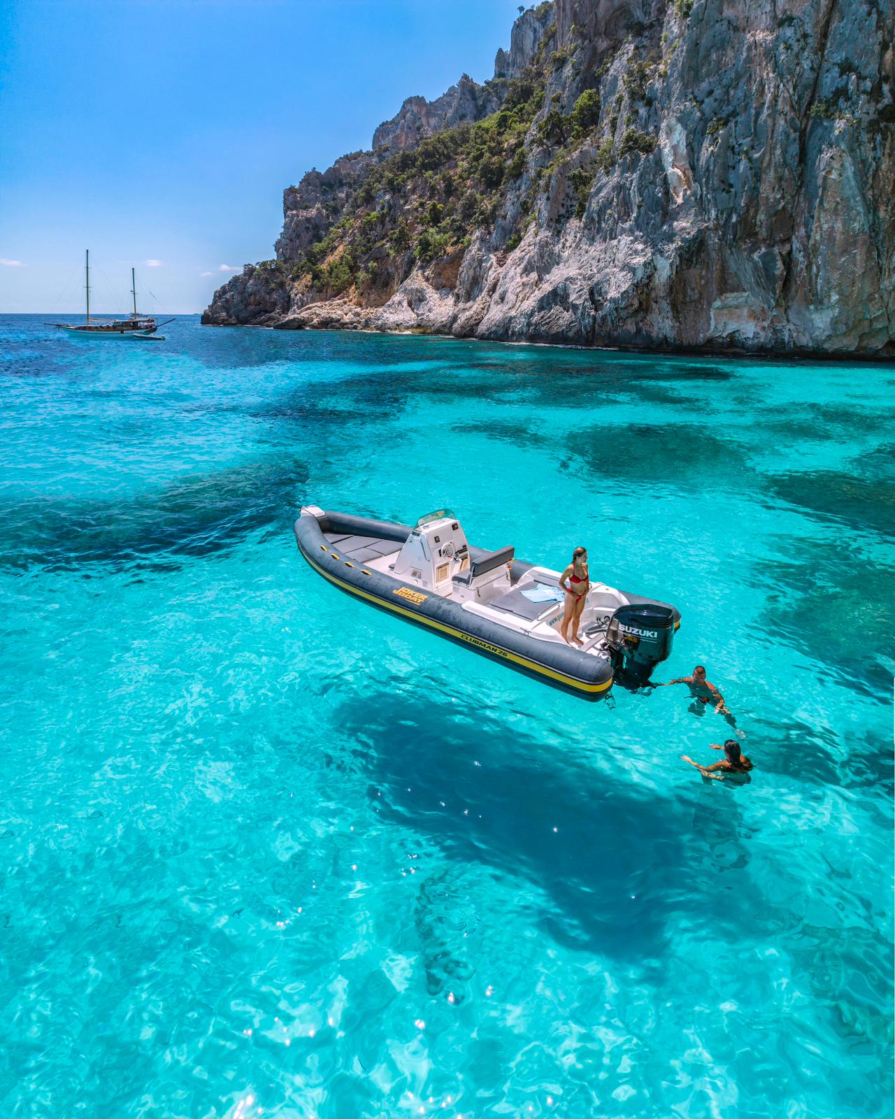 Private RIB Boat Trip to the Gulf of Orosei from East Coast Sardinia Excursion.