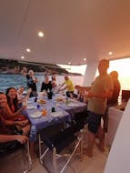 Sunset Boat Trip along the Coast of Porto Venere with Dinner from Maragià Boat Tour Porto Venere.