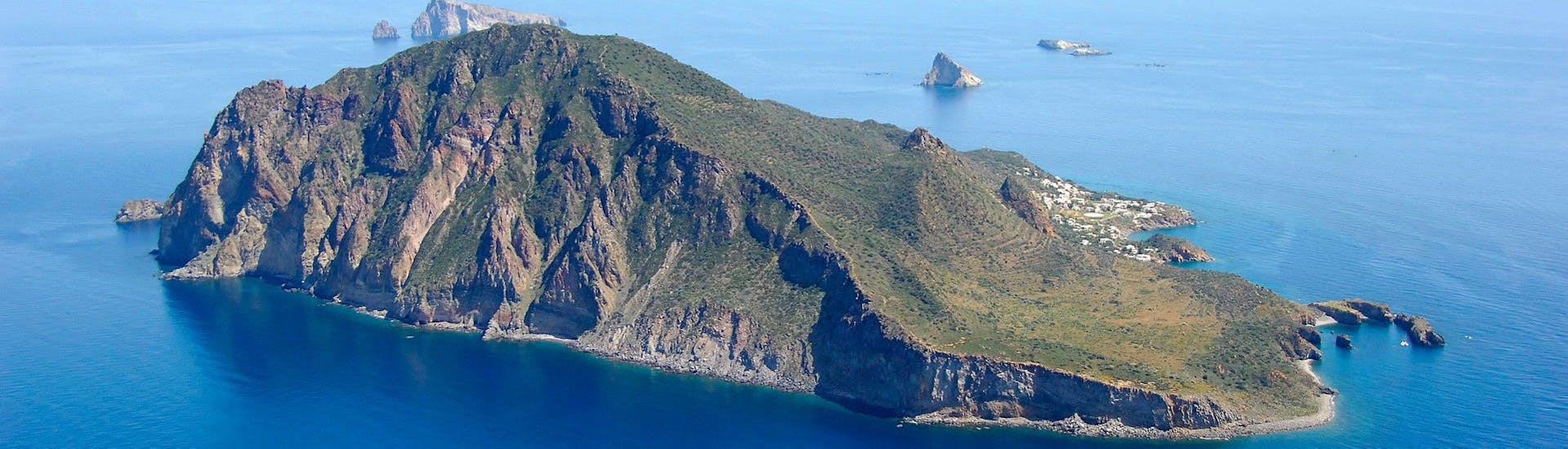 Bild der Insel Panarea.