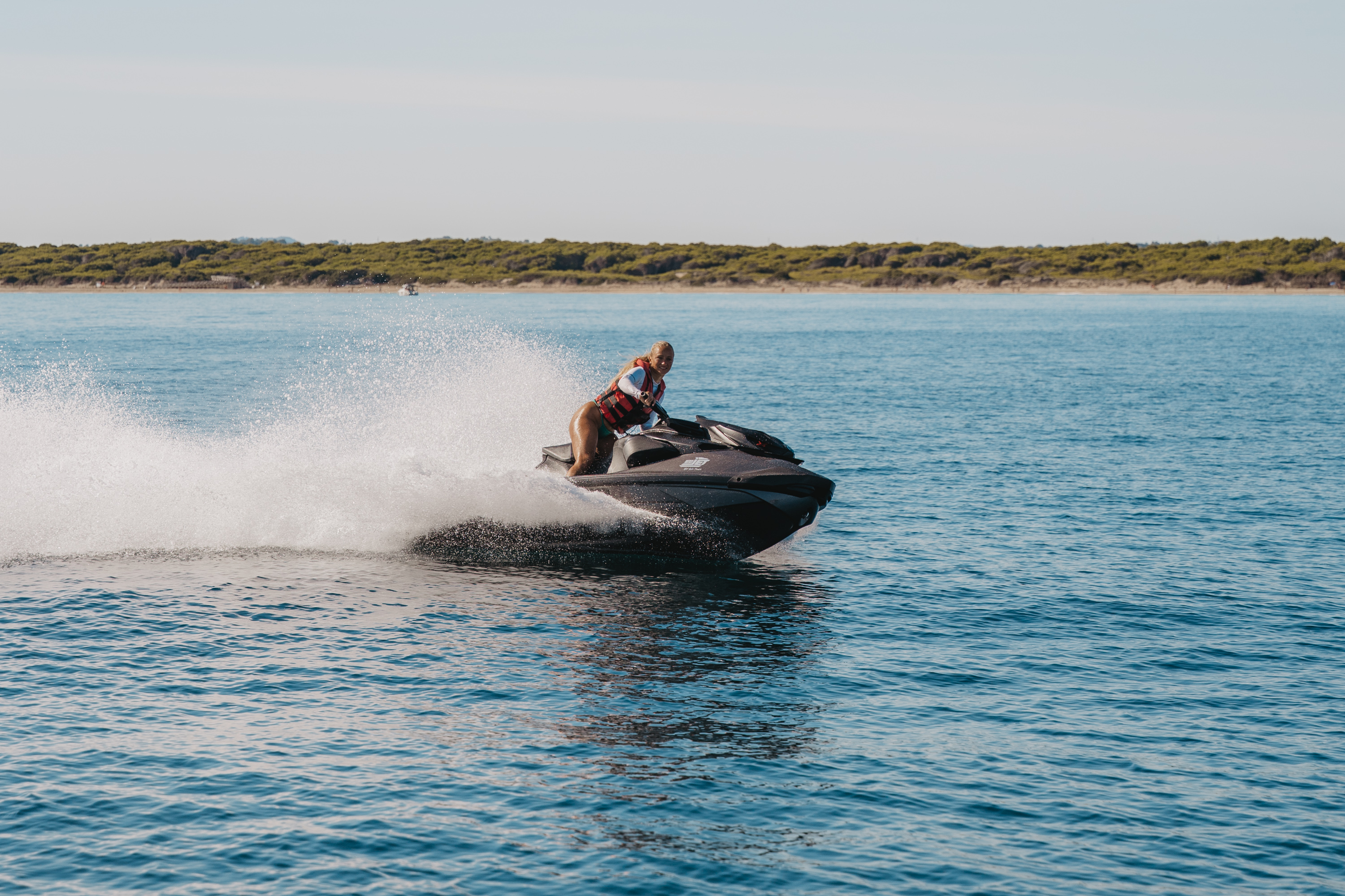 Jet Ski in Andratx in Mallorca from GoJet Jet Ski Mallorca.