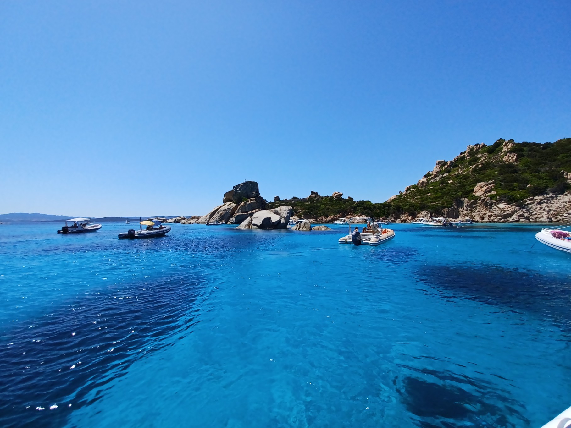 RIB Boat Trip around La Maddalena Archipelago with Snorkeling by La