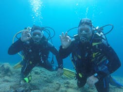 Drei Taucher beim SSI Discover Scuba Diving in Krk mit Diver Krk.