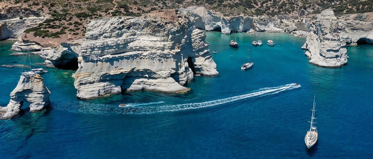 Private Luxury Yacht Trip from Agia Kiriaki to Kleftiko.